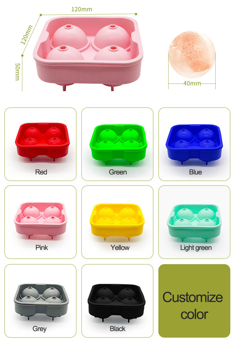 silicone ice cube trays